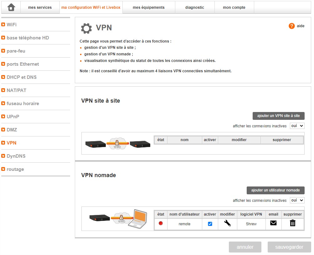 Besoin d'accéder à votre réseau d'entreprise depuis l'extérieur ? Configurez le serveur VPN de votre Livebox Pro v3 en suivant notre guide pratique !