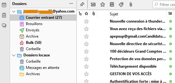 Créer une archive locale de vos emails