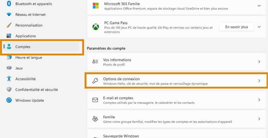 Mettre un mot de passe sur son PC Windows 10